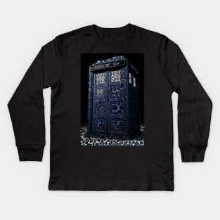 Dr Who - Tardis Kids Long Sleeve T-Shirt